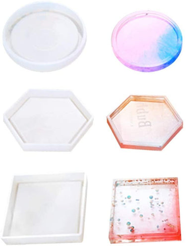 Posavasos, Moldes de silicona (Sets) - Grupo Emi RD